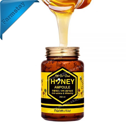 All In One Honey Ampoule Anti-Wrinkle & Whitening 250ml
