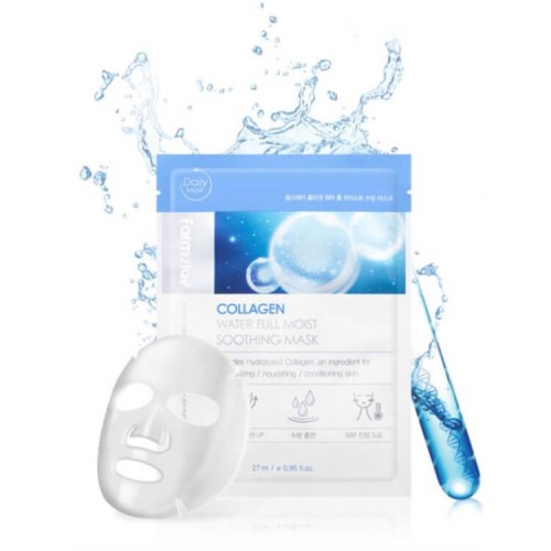 Collagen Water Full Moist Soothing Mask 27ml*10ea