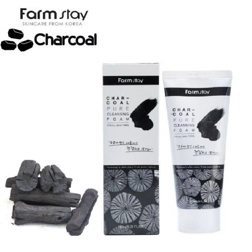 Pure Cleansing Foam 180ml - Charcoal