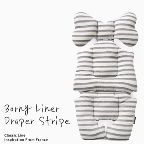 Liner - Horizontal Stripes (gray)