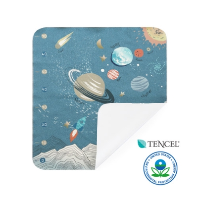 All Eco Waterproof Mat - Twinkle Space, M Size
