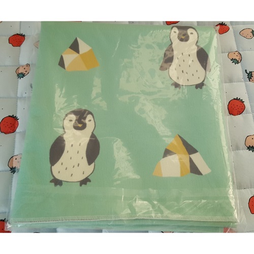 All Eco Waterproof Mat - Penguins, M Size