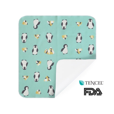 All Eco Waterproof Mat - Penguins, M Size