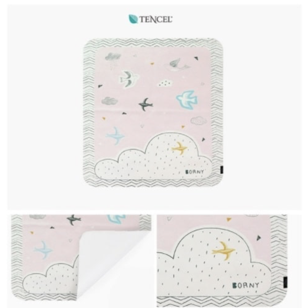 All Eco Waterproof Mat - Flying Birds, M Size
