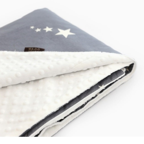 Large Blanket - Starry Night (gray)