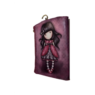 Little Girls Wallet with Keychain - Leah