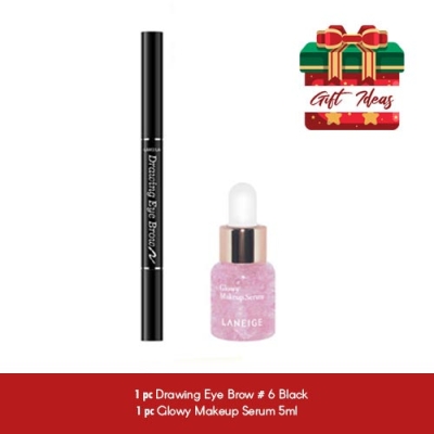 [Gift Set 8] Glowy Makeup Serum + Drawing Eye Brow