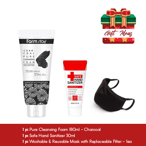 [Gift Set 10] Cleansing Foam + Hand Sanitizer + Mask&Filter