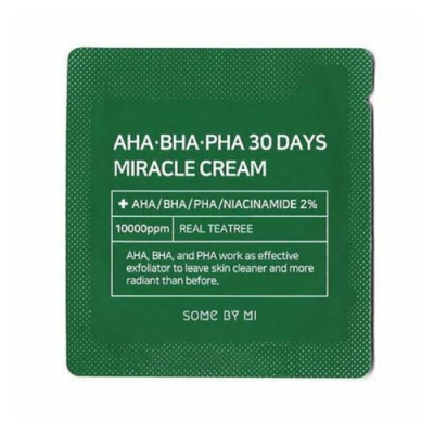 AHA BHA PHA Tea Tree 30days Miracle Cream 1 ea ( Sachet)
