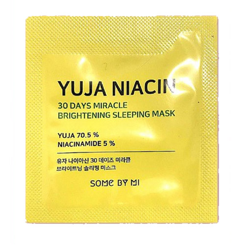 Yuja Niacin 30 Days Brightening Sleeping Mask (Sachet)