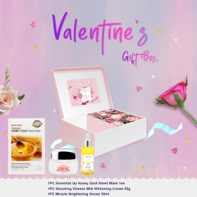 [V-DAY] Brightening Skincare Flower Gift Box