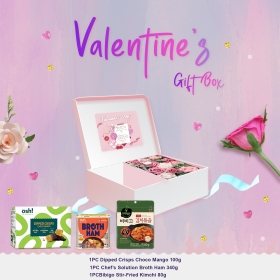 [V-DAY] K-Food Date Flower Gift Box