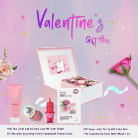 [V-DAY] Pink Flower Gift Box