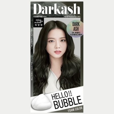 Hello Bubble Hair Dye Foam Color (Dark Ash Gray)