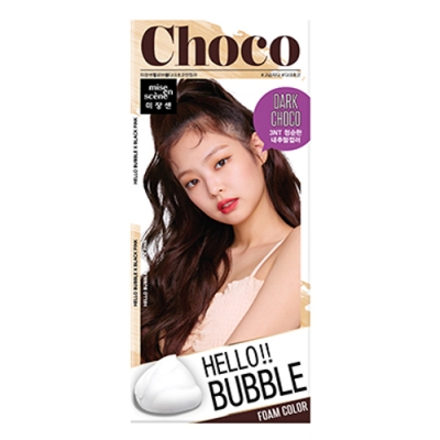Hello Bubble Hair Dye Foam Color (Dark Choco)