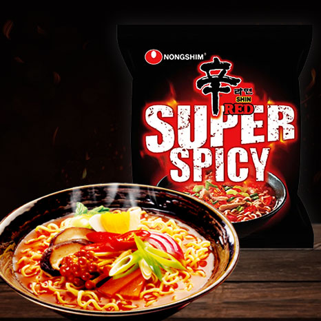 Super Spicy Shin Ramyun Red 120g