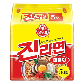 Jin Ramyun Spicy Multi (5pcs) 120g