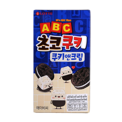 ABC Choco Cookie Cookie & Cream 43g