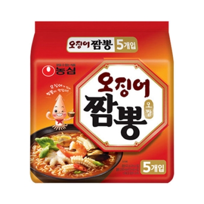 Ojingeo Jjamppong (Squid & Seafood Noodle) (Multi) 124g