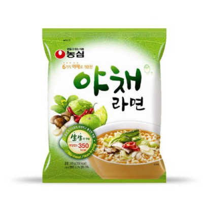 Yachae Ramyun (Vegetable Noodle) 100g*4*8
