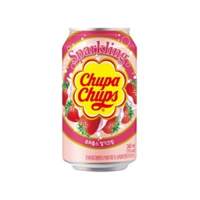 Sparkling Chupa Chups Strawberry Cream 345ml