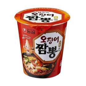 Ojingeo Jjamppong (Squid & Seafood Noodle) Cup (Small) 67g