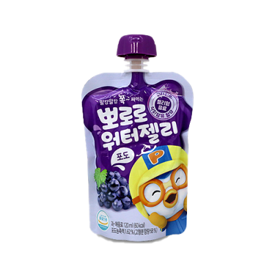 Paldo Pororo Water Jelly Grape 120ml