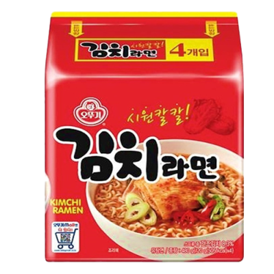 Kimchi Ramen Multi (4pcs) 120g