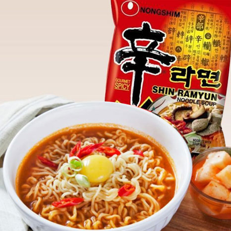 Shinramyun Noodle Soup Gourmet Spicy 120g