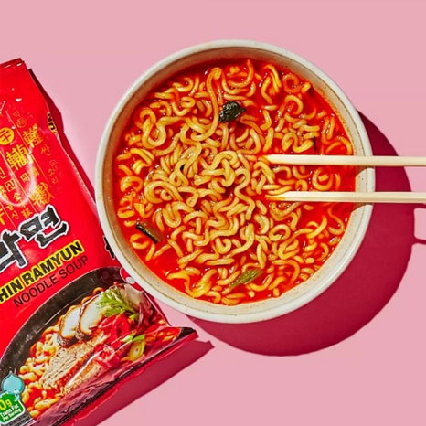 Shinramyun Noodle Soup Gourmet Spicy 120g