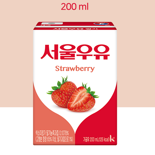 UHT Aseptic Milk Strawberry 200ml