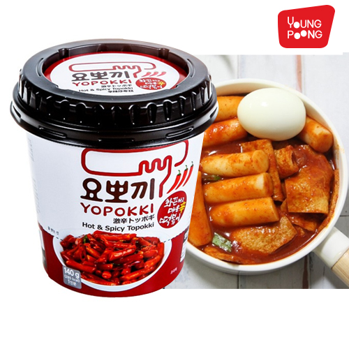 Yopokki Hot & SpicyCup 120g