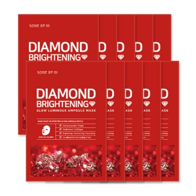 Diamond Brightening Glow Luminous Ampoule Mask 10ea