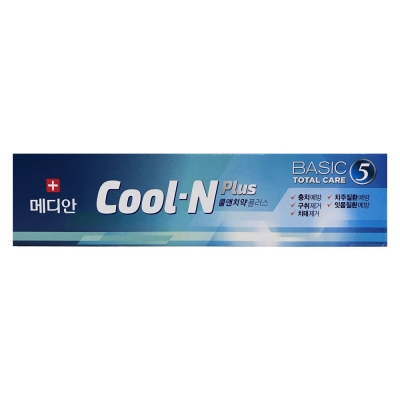 Cool-N Plus Basic Total Care 5 Toothpaste 90g - Blue