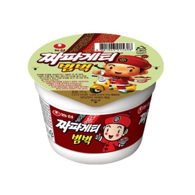 Jjajangbumbuk Black Soybean Sweet & Salty Noodle Cup 70g