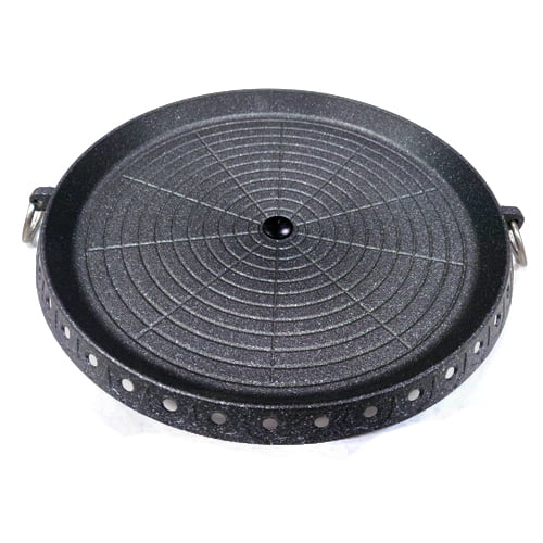 Samgyupsal Grill Plate with Oil Drain Cap