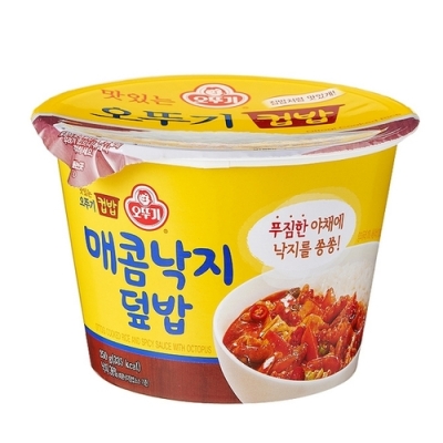 Rice Bowl Meal Spicy Octopus 250g