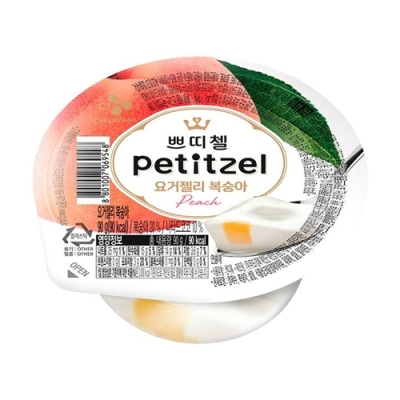 Petitzel Yogurt Jelly Peach 90g