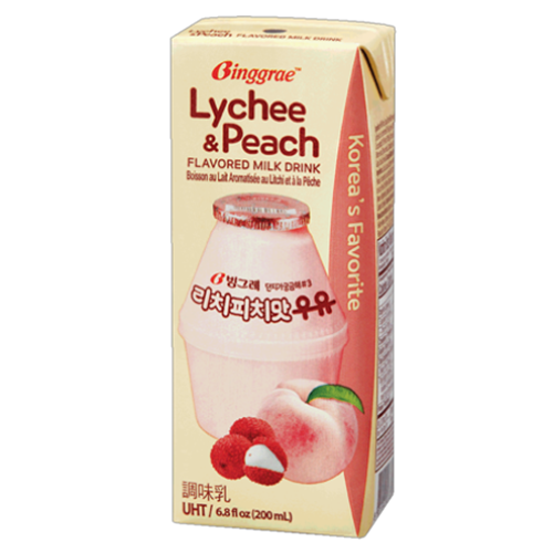 Lychee & Peach Milk 200ml