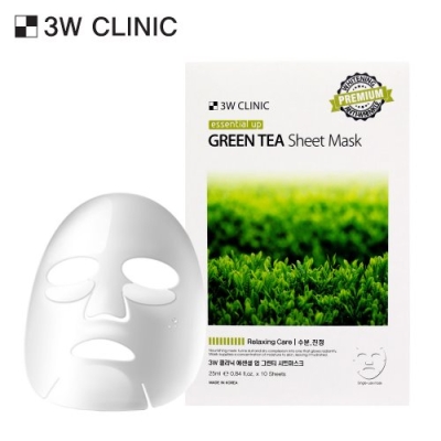 Essential Up Green Tea Sheet Mask 10ea