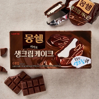 MongShell Fresh Cream Cacao 32gx6pcs