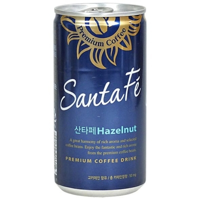 Santa Fe Canned Coffee Hazelnut 175ml