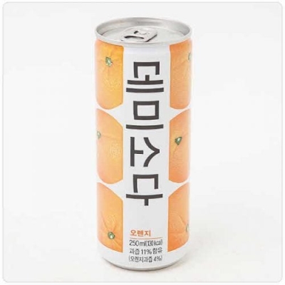 Demi Soda Orange Can 250ml